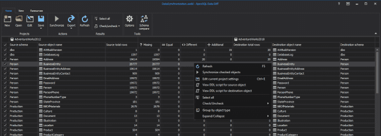 ApexSQL Data Diff 2019.01 Professional Edition v2019.01.0522 + Crack