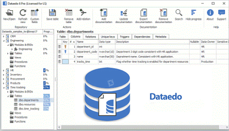 Dataedo v8.1.2 Enterprise Edition + Portable + License Key