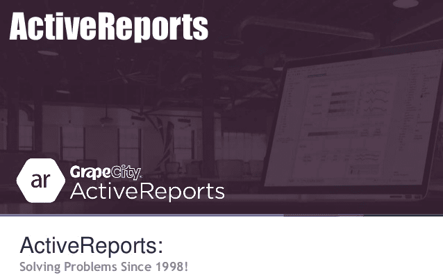 GrapeCity ActiveReports v14.0.19213 + Crack