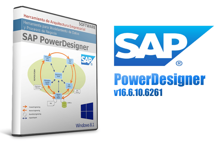 SAP PowerDesigner v16.6.10.6261 + Crack