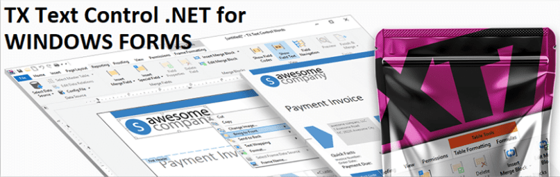 TX Text Control .NET for Windows Forms X17 SP1 v27 + Crack