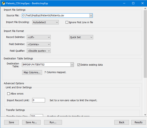 Benthic Software ImpExpPro v1.1 Build 22 x86 & x64 + License Key