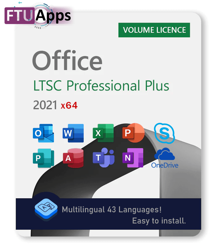 Microsoft Office 2021 x64 Multilingual LTSC Professional Plus 14332.20447 Pre-Activated January 2023